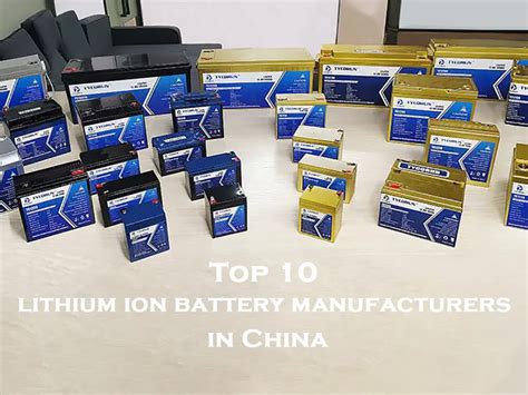 are batteries made in china